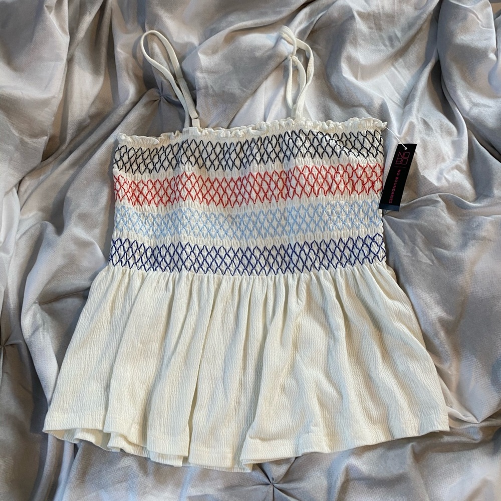 Red, white, & blue tank